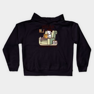 Serene Scholar Kids Hoodie